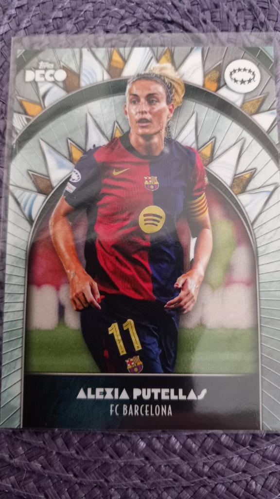 Alexia Putellas FC Barcelona Topps Deco kaart, Ophalen of Verzenden