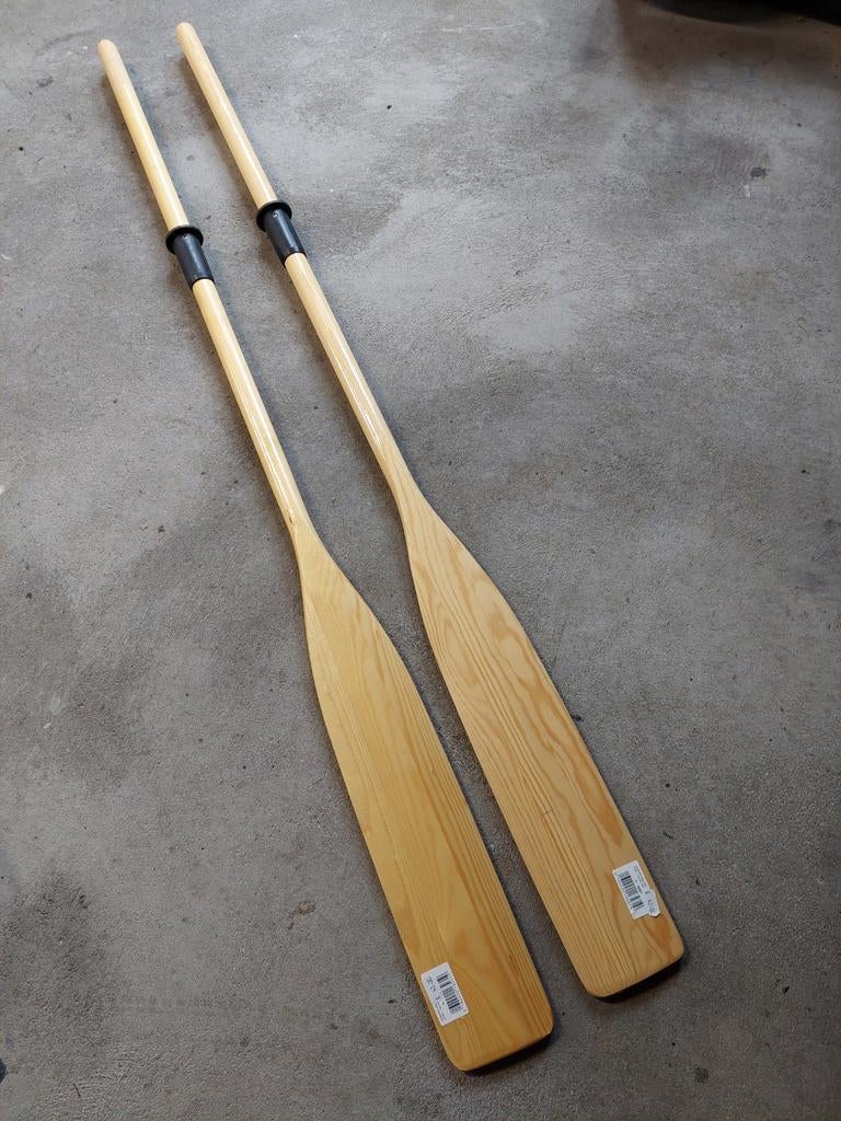 Blank houten roeispanen, Ophalen of Verzenden, Twee personen, Overige typen