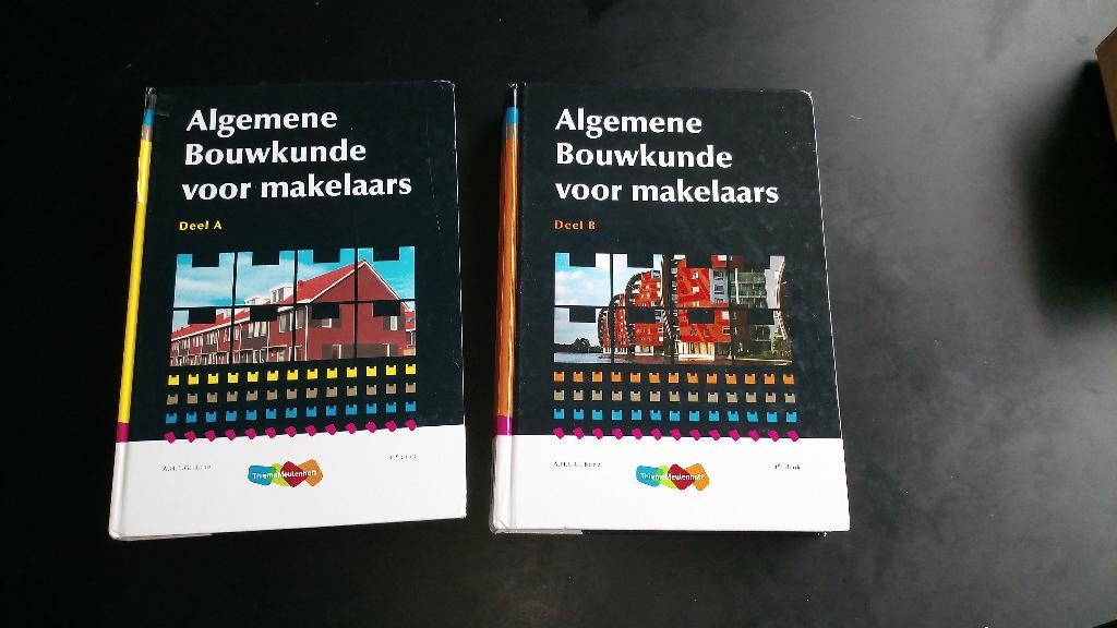 Algemene bouwkunde voor makelaars deel A en B, Gelezen, ThiemeMeulenhoff, Beta, HBO