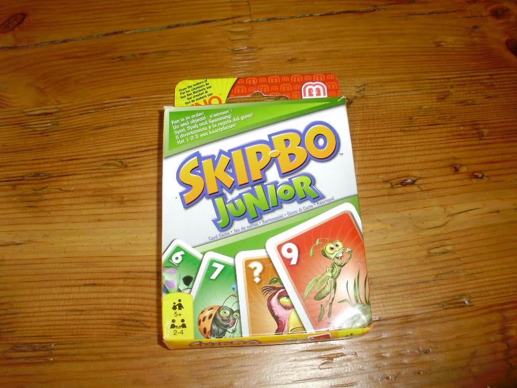 Skip-Bo Junior / spel / kaartspel, Ophalen of Verzenden, Gebruikt