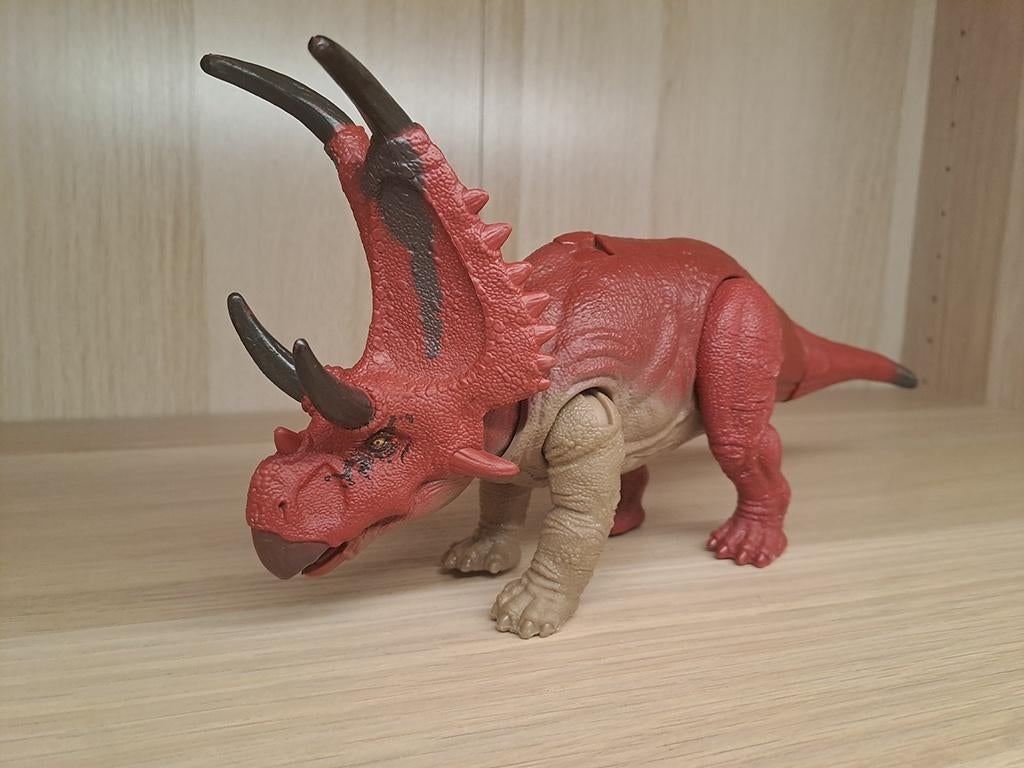 Jurassic World dino trackers Diabloceratops, Ophalen of Verzenden, Zo goed als nieuw