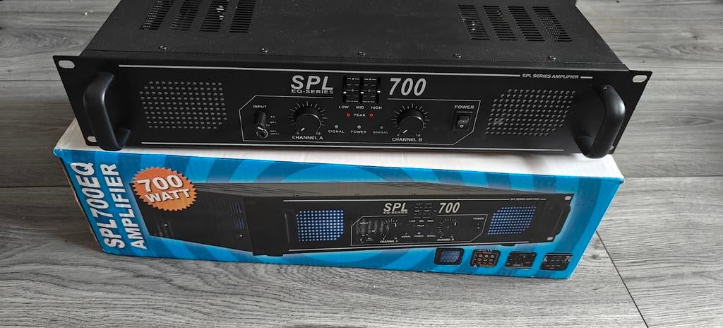 SPL EQ-700 Versterker - 700 Watt, 4 Ohm, Audio, Tv en Foto, Versterkers en Receivers, Ophalen of Verzenden