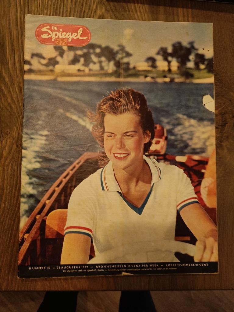 De Spiegel - Nummer 47 - 22 Augustus 1959, Ophalen of Verzenden, Gelezen