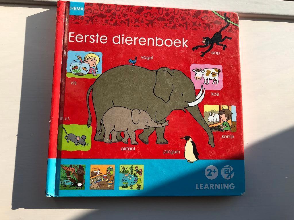 Kinderboek hema eerste dierenboek, Ophalen of Verzenden, Zo goed als nieuw, 3 tot 4 jaar