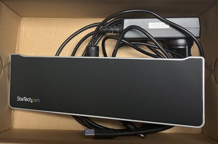 Startech USB-dock voor 3 monitoren, Ophalen of Verzenden, StarTech, Docking station, Gebruikt