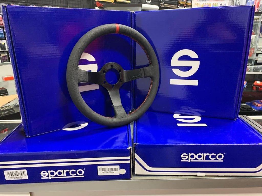 Sparco Champion stuur sportstuur racestuur leder 330mm, Ophalen of Verzenden