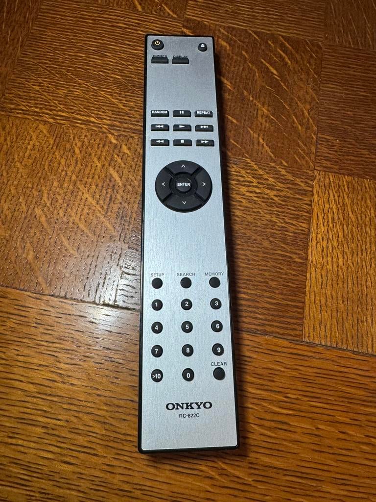 Onkyo RC-822C Afstandsbediening voor Onkyo Cd Speler C-7030, Ophalen of Verzenden, Nieuw, Origineel