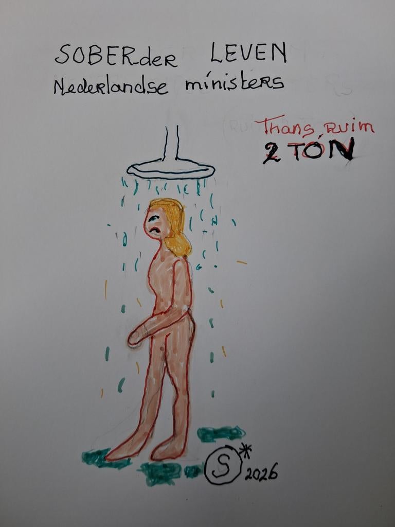 SOBERDER LEVEN? Nederlandse ministers 2026 ruim 2 ton!, Ophalen of Verzenden
