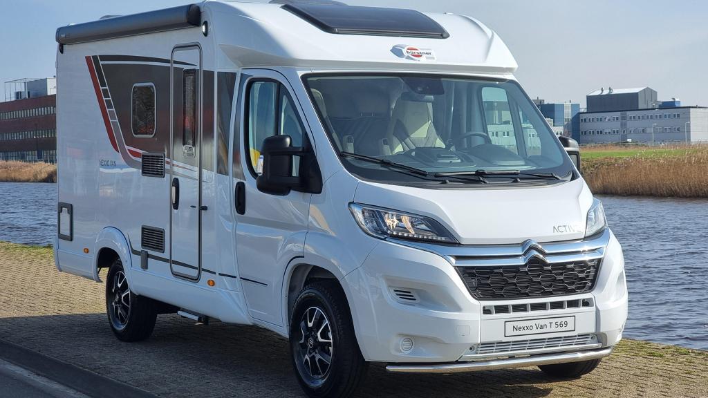 Bürstner Nexxo Van T 569, Standaard zit, Ringverwarming, Koelkast, Bedrijf