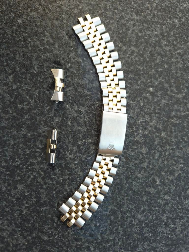 Rolex folded jubilee staal 14k goud, Sieraden, Tassen en Uiterlijk, Horloges | Heren, Ophalen of Verzenden, Goud, Goud, Rolex