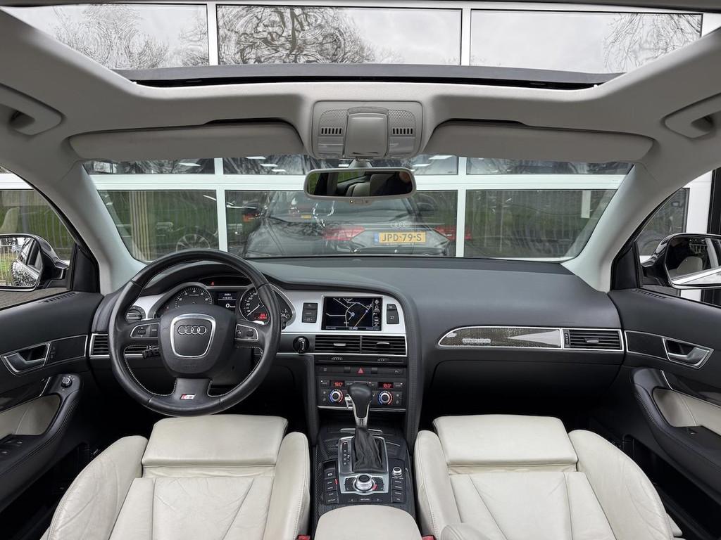 Audi A6 Avant 5.2 FSI S6 V10 435 pk|Dealer onderhouden|Pano|, Automaat, 435 pk, 5204 cc, Zwart