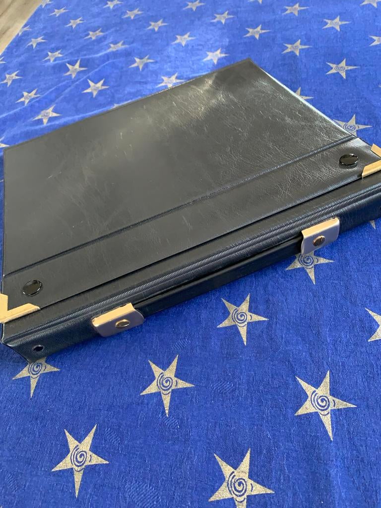 Presentatiemap A4 met handvat en ringband, Ophalen of Verzenden, Gebruikt, Overige typen