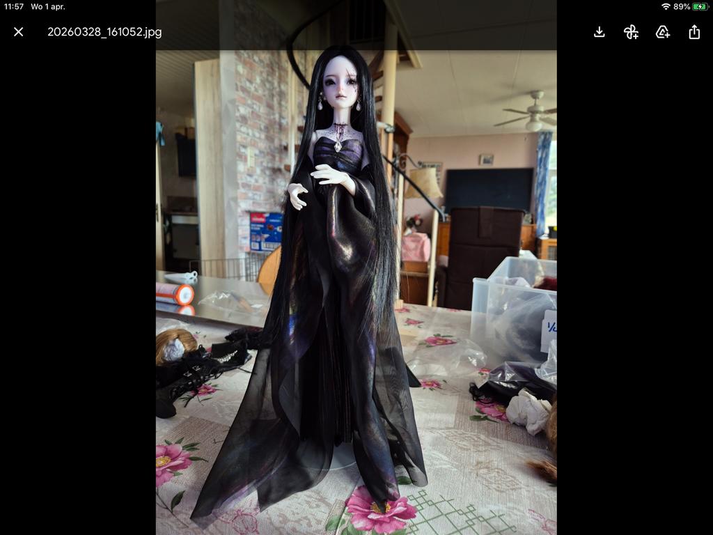 BJD MSD doll Cleo Sugofairy (R) te koop, Verzamelen, Poppen, Ophalen of Verzenden, Zo goed als nieuw, Fashion Doll, Levensecht of Reborn