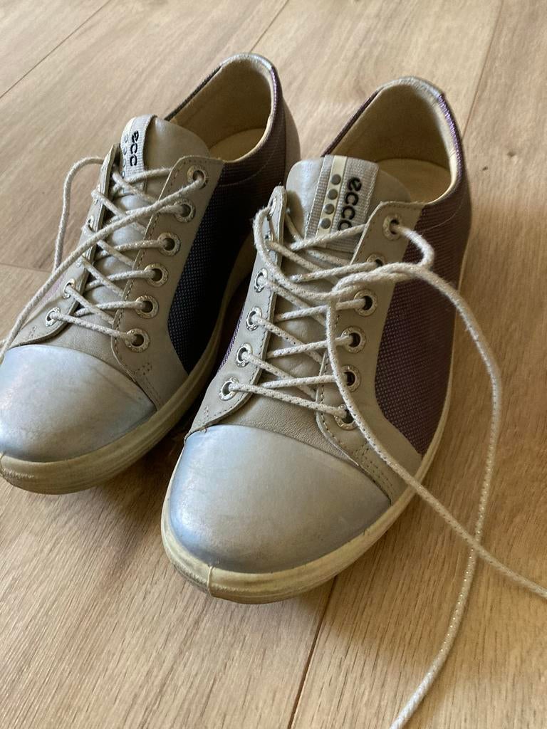 Ecco veterschoen, Overige typen, Ophalen of Verzenden, Zo goed als nieuw, Grijs