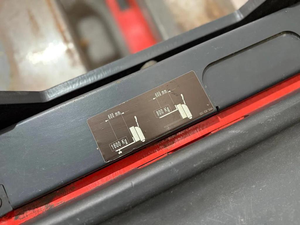 Linde T16L pallet truck initiaal heffing 1600kg HL1035, Elektrisch, Palletwagen, Linde