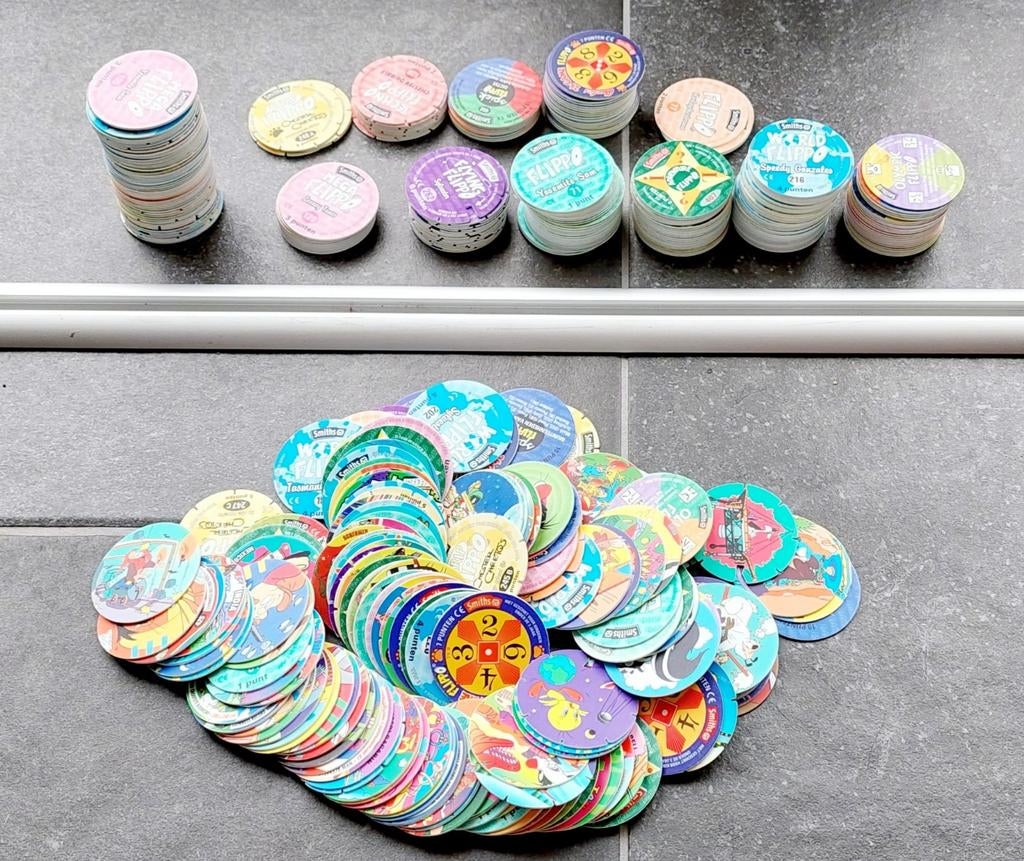 Flippo's (bladen, losse, jokers en volle mappen), Ophalen of Verzenden, Spiek, Verzameling, Met verzamelmap(pen)