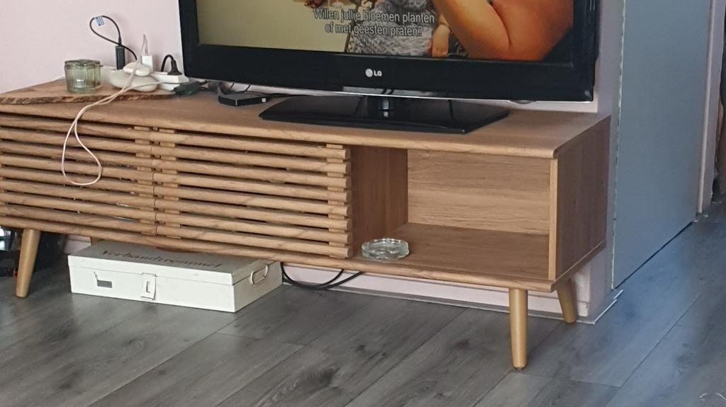 Tv kast leuk model 150 x  50 x 38, Ophalen, Gebruikt, 100 tot 150 cm, Minder dan 100 cm