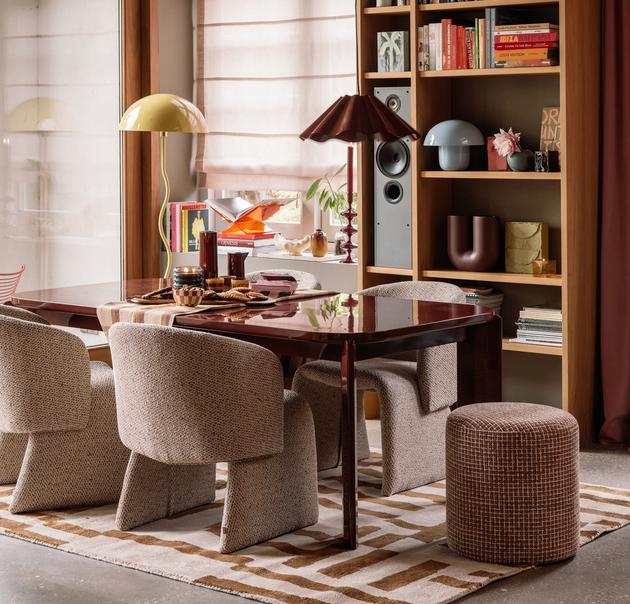 Eettafel van Loods5, Huis en Inrichting, Tafels | Eettafels, Ophalen, 100 tot 150 cm, Vijf personen of meer, Modern