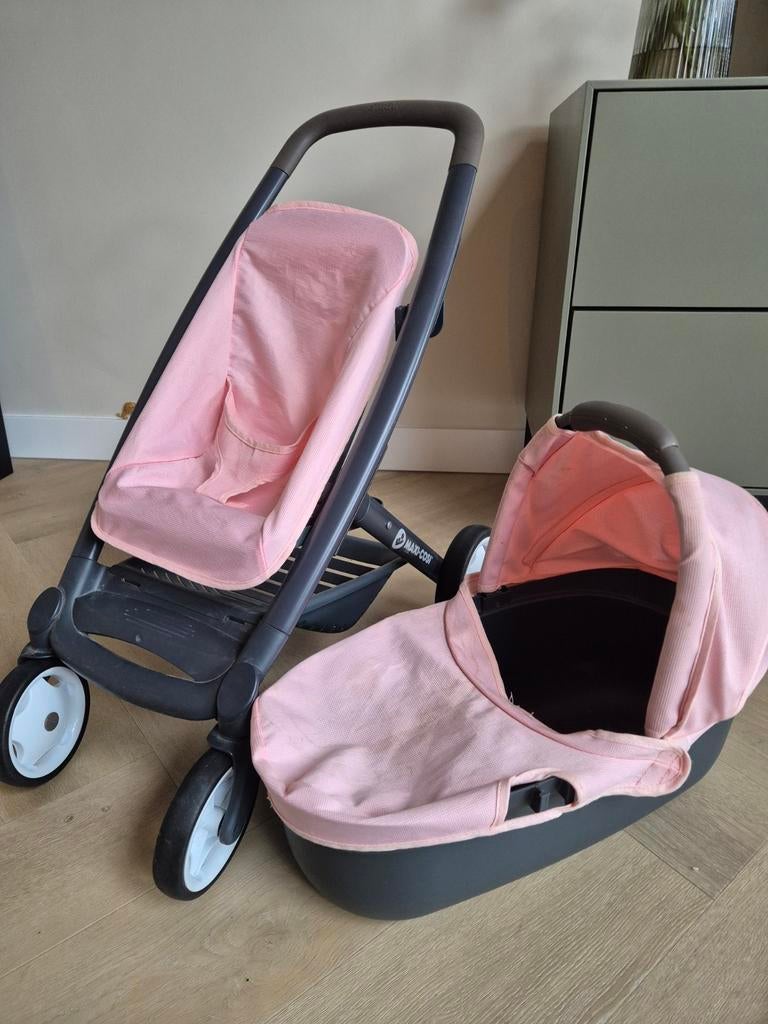 Quinny poppenwagen licht roze 3 in 1, Kinderen en Baby's, Ophalen, Babypop