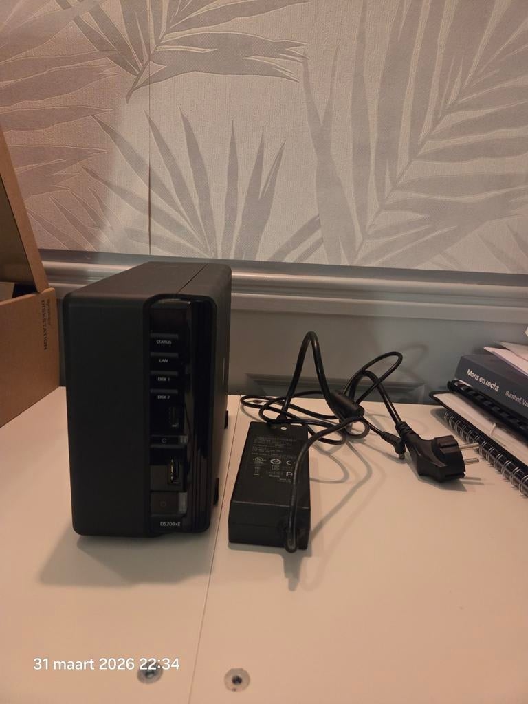 Synology DiskStation DS209+II NAS, Ophalen of Verzenden, Gebruikt