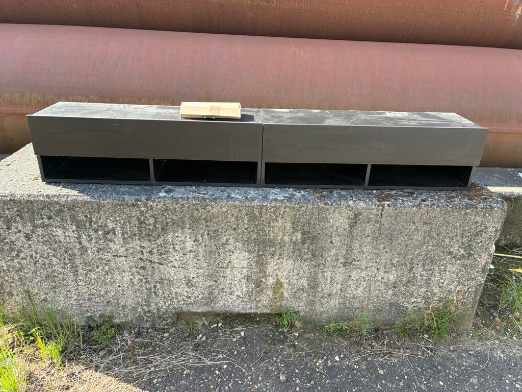 TV Meubel met LED verlichting, Ophalen of Verzenden, Zo goed als nieuw, 25 tot 50 cm, Minder dan 100 cm