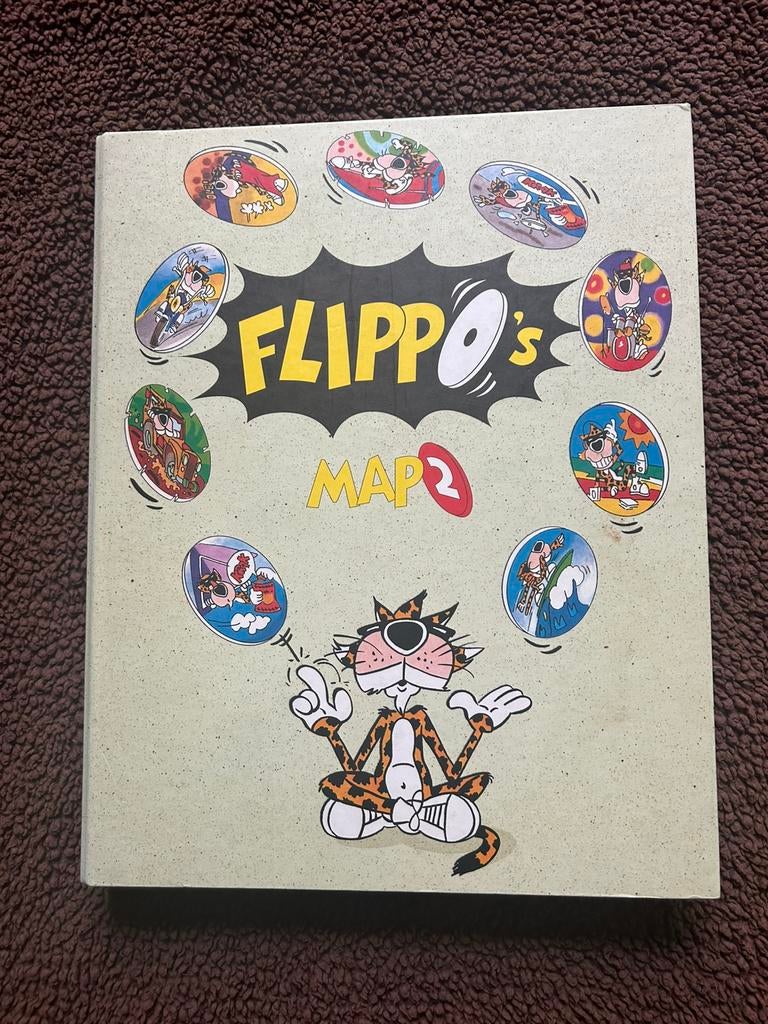 Flippo map 2, Ophalen of Verzenden, Spiek, Map, Album of Poster, Met verzamelmap(pen)
