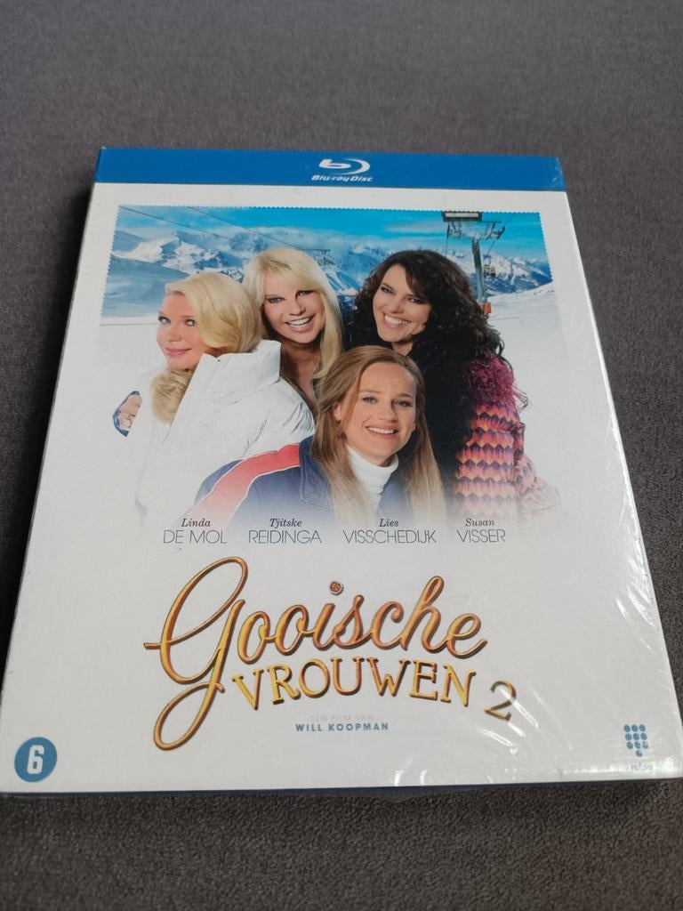 Gooische vrouwen 2 - bluray, Ophalen of Verzenden, Zo goed als nieuw, Humor en Cabaret
