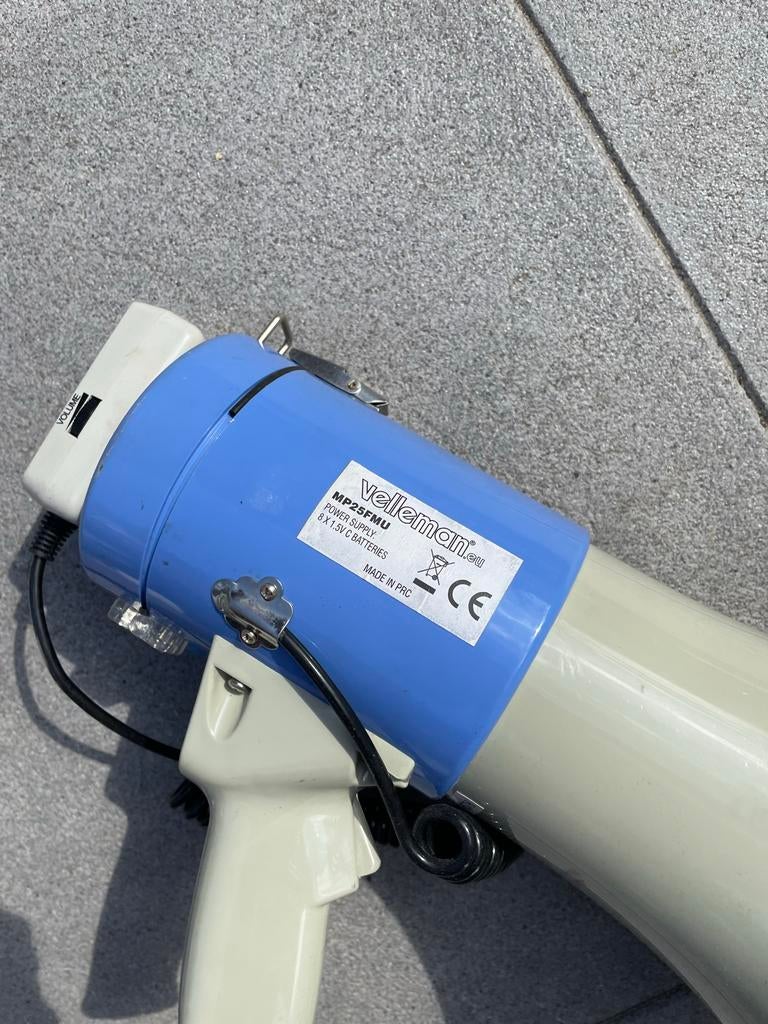 Megafoon Velleman MP257MU - Zo goed als nieuw, Ophalen, Zo goed als nieuw, Overige typen