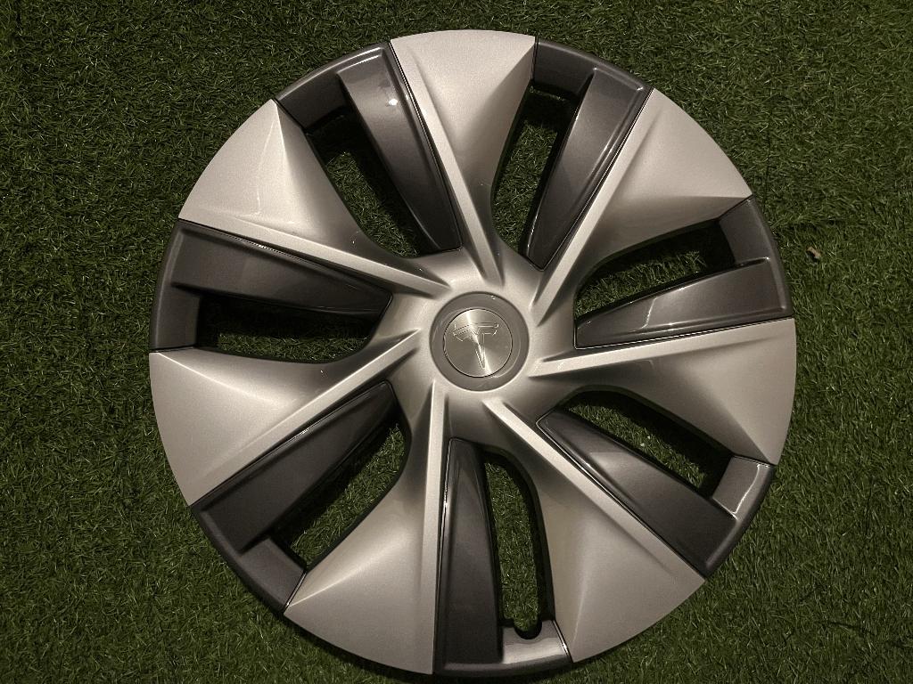 Originele Tesla Model Y 19” Aero wielcovers - set van 4, Ophalen, Nieuw