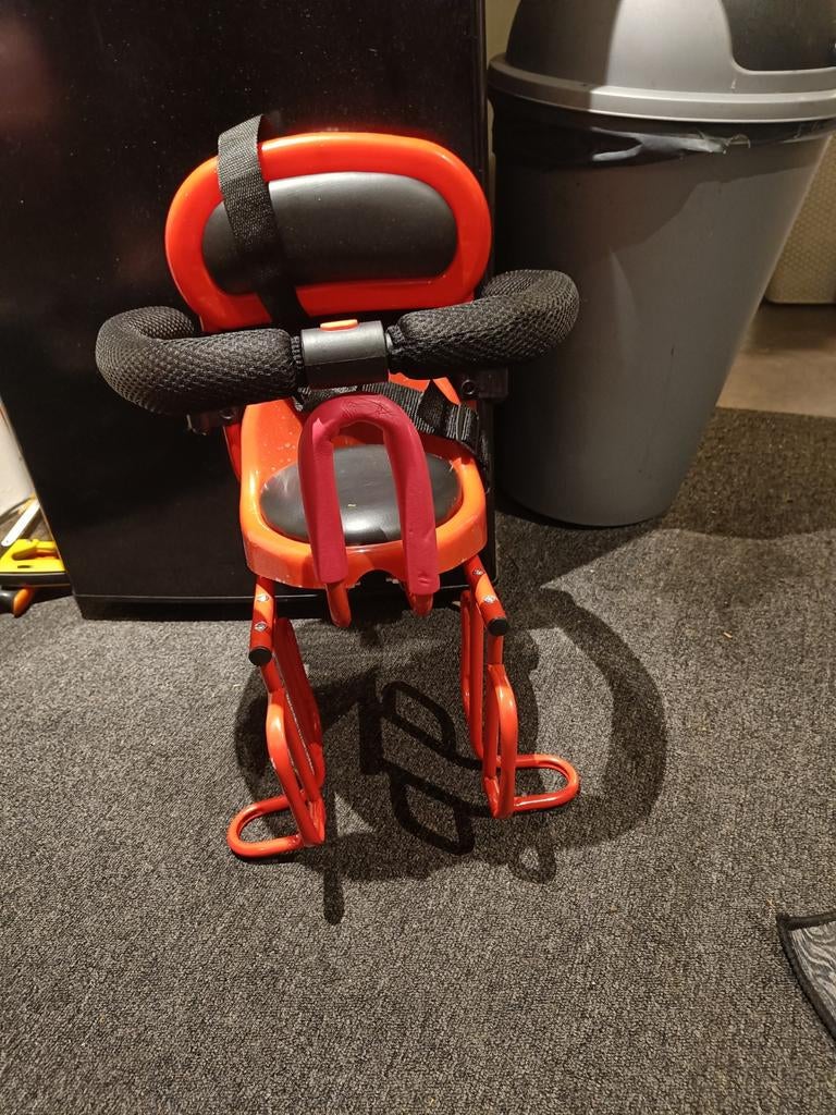 Fiets stoeltje, Ophalen