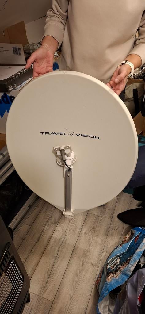 Camping tv set Travel Vision R7 & Sony TV KD-32W804, Ophalen, Zo goed als nieuw, Overige merken