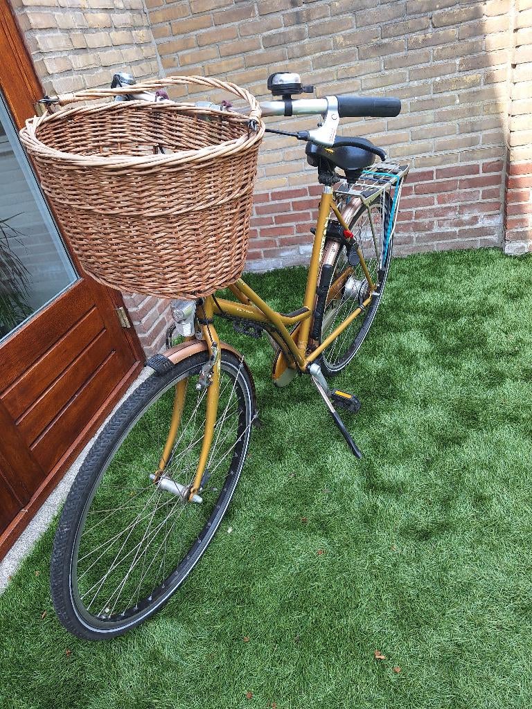 Damesfiets union, Fietsen en Brommers, Fietsen | Dames | Damesfietsen, Versnellingen, Zo goed als nieuw, 50 tot 53 cm, Ophalen