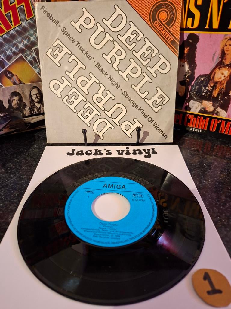Deep Purple - fireball    e.p.  ..1984, Ophalen of Verzenden, Gebruikt, Overige formaten, Progressive