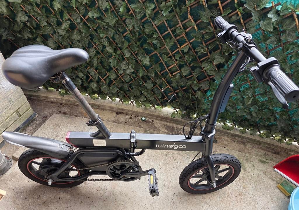 Windgoo B20 Elektrische Fiets - Compact en Opvouwbaar, Minder dan 30 km per accu, Gebruikt, Minder dan 47 cm, Ophalen