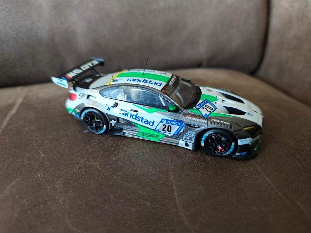 BMW M6 GT3 Minichamps modelauto, Ophalen of Verzenden