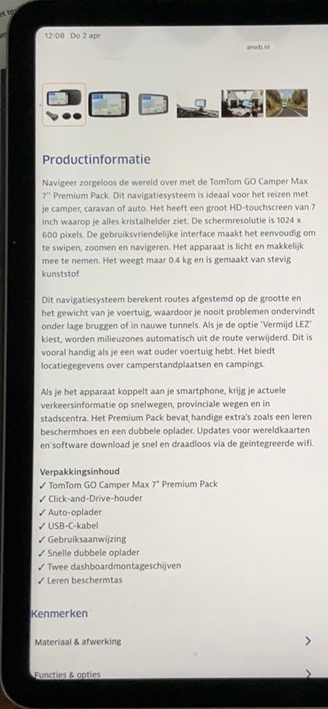 Navigatie, Auto diversen, Autonavigatie, Zo goed als nieuw, Ophalen of Verzenden