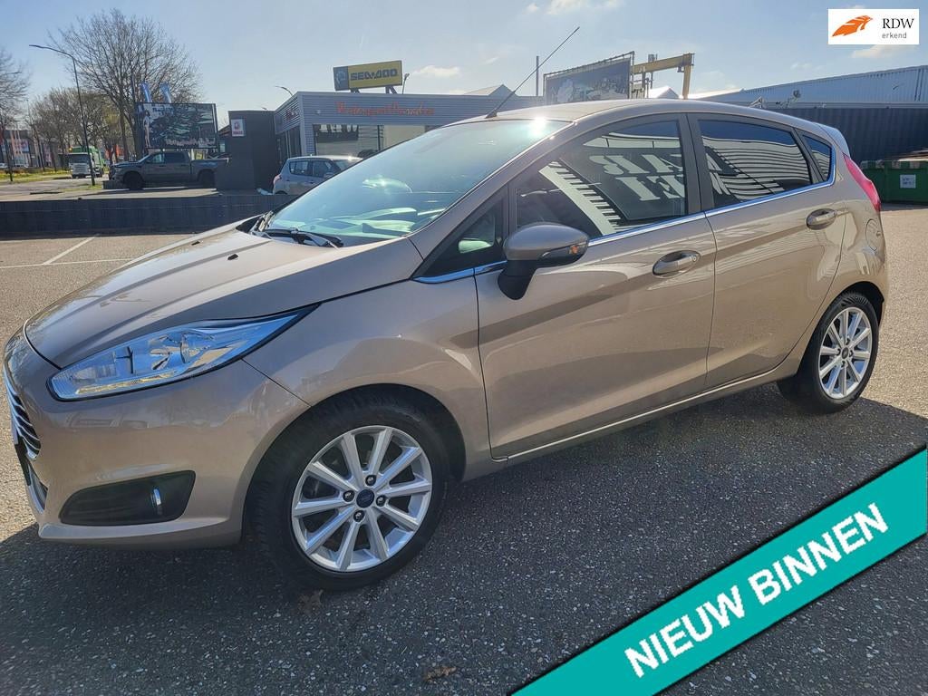 Ford Fiesta 1.0 EcoBoost Titanium TOP STAAT, Voorwielaandrijving, 101 pk, Euro 6, Bruin