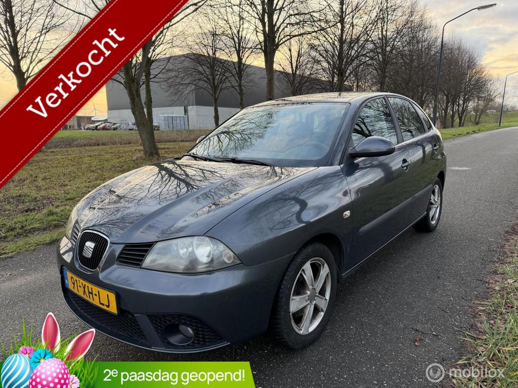 Seat Ibiza 1.6-16V Freestyle *NEW APK*AIRCO*ELEK.RAMEN, Voorwielaandrijving, Stof, 4 cilinders, Handgeschakeld