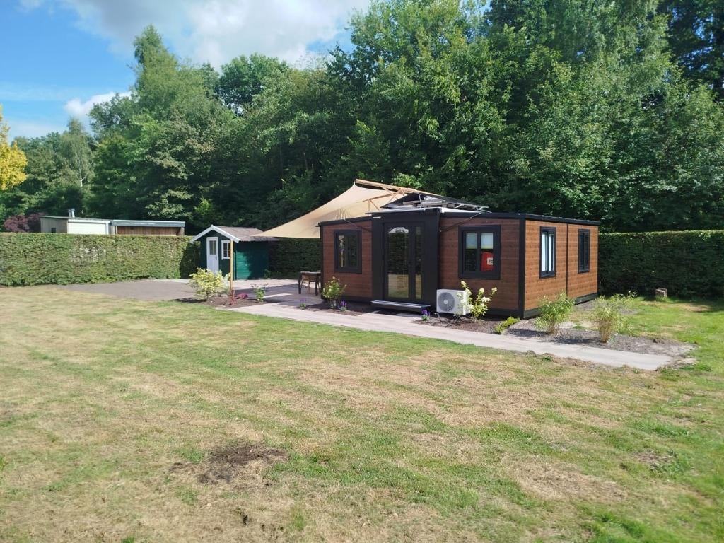 nieuw vakantiechalet te koop op Bospark Lunsbergen, Vakantie, Vakantiehuizen | Nederland, In bos, 2 slaapkamers, Landelijk, Chalet, Bungalow of Caravan