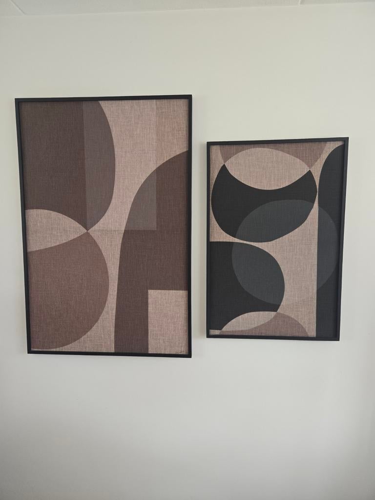 Schilderij set By Boo, Ophalen of Verzenden