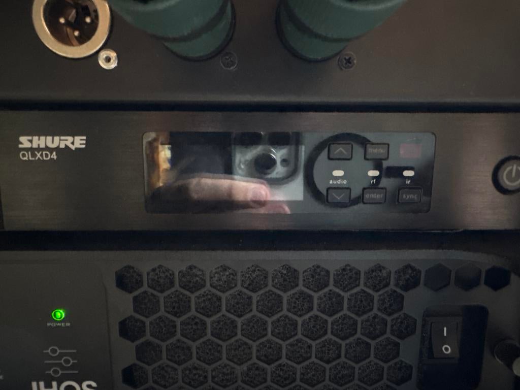 Shure QLXD4 (namaak) en Shure SLXD (origineel) microfoons, Muziek en Instrumenten, Microfoons, Ophalen of Verzenden, Gebruikt