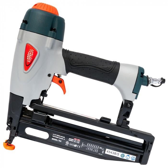 AIRPRESS spijkerpistool / tacker 25-64 mm | GRATIS VERZENDIN, ., Nieuw, Ophalen of Verzenden, .