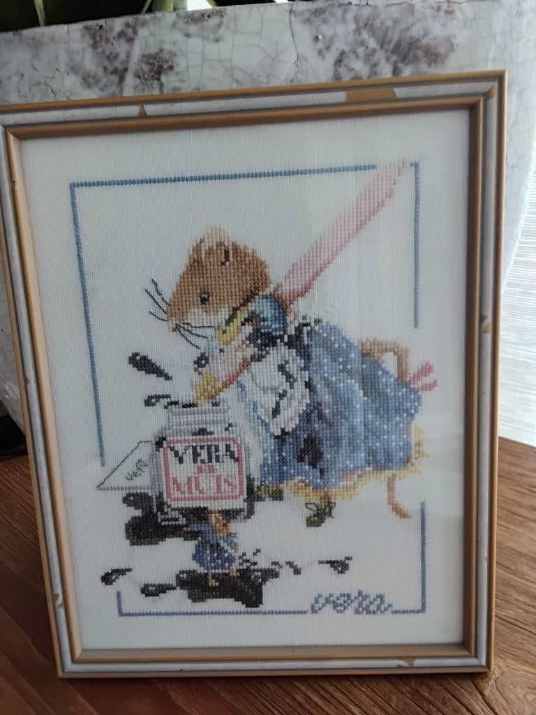 Borduurwerk, Ophalen of Verzenden, Zo goed als nieuw