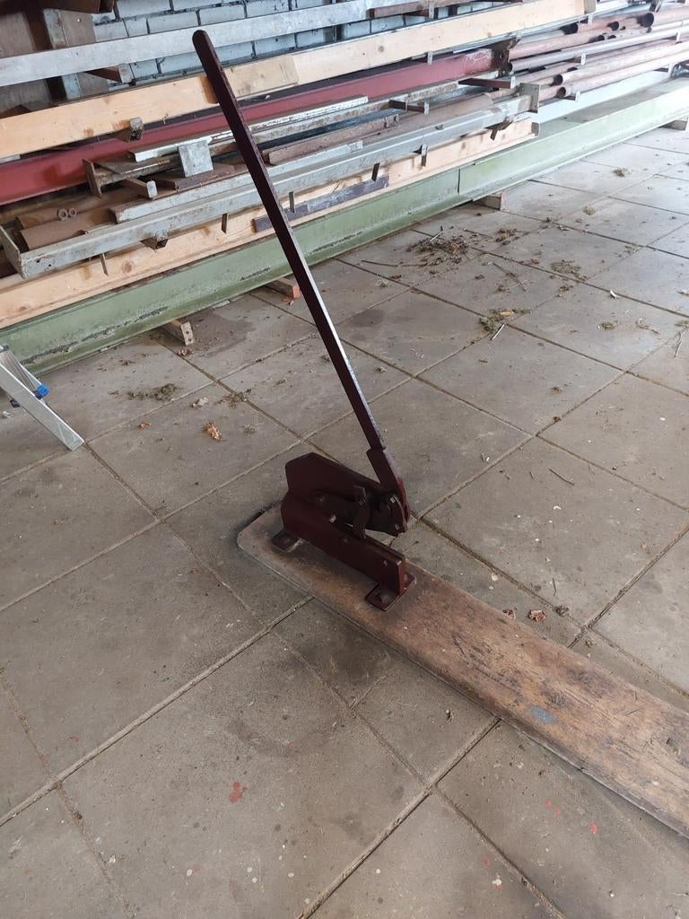 Hefboom schaar, Ophalen, Nieuw