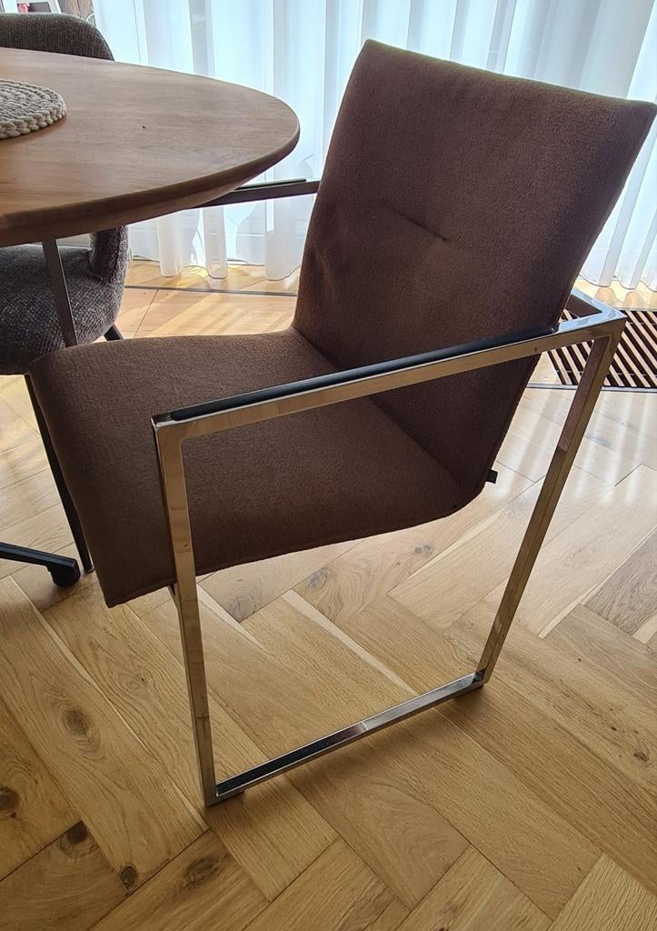 Arco Design Stoelen bruin, Huis en Inrichting, Ophalen, Gebruikt, Bruin, Design