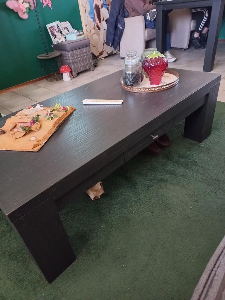 Gratis sallon tafel, Ophalen, Gebruikt, Rechthoekig, 50 tot 100 cm