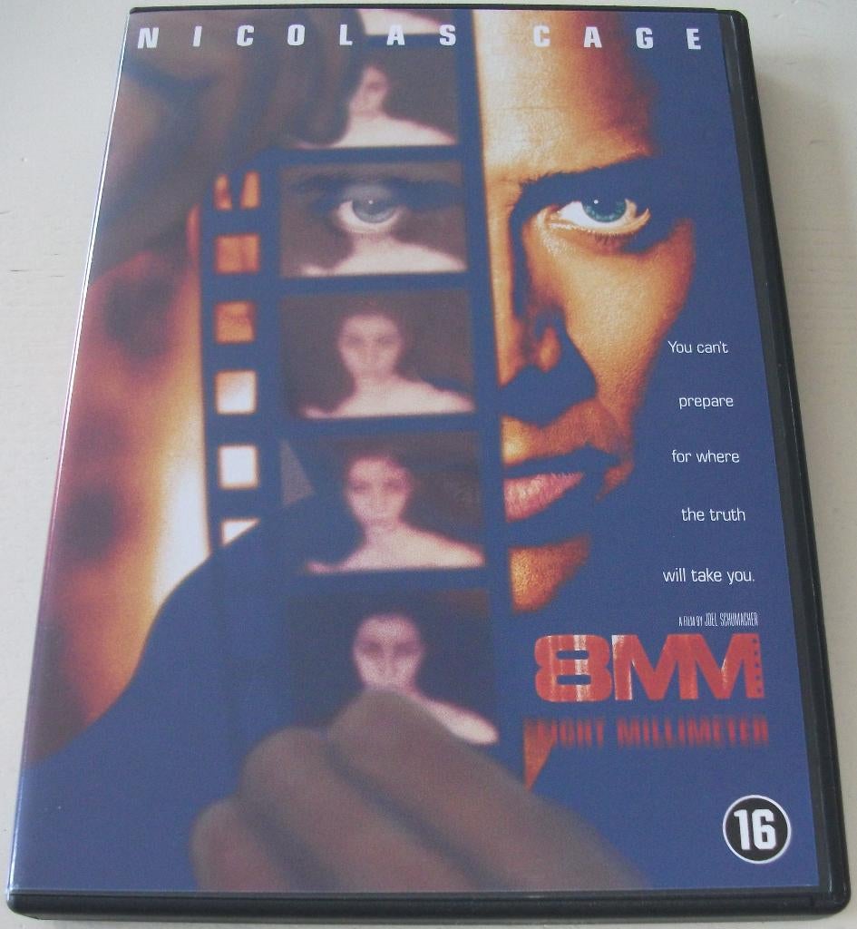 Dvd *** 8MM *** Eight Millimeter, Vanaf 16 jaar, Ophalen of Verzenden, Zo goed als nieuw, Actiethriller