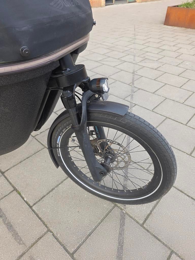 Lovens S65 Automatic bakfiets met regentent, Overige merken, Huif, Lovens B.V., Zo goed als nieuw