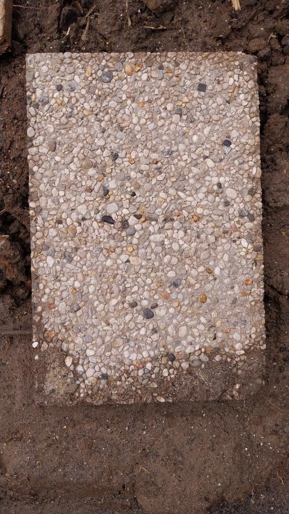 Gratis grind tegels, Tuin en Terras, Tegels en Klinkers, Ophalen, Gebruikt, Grind, Terrastegels