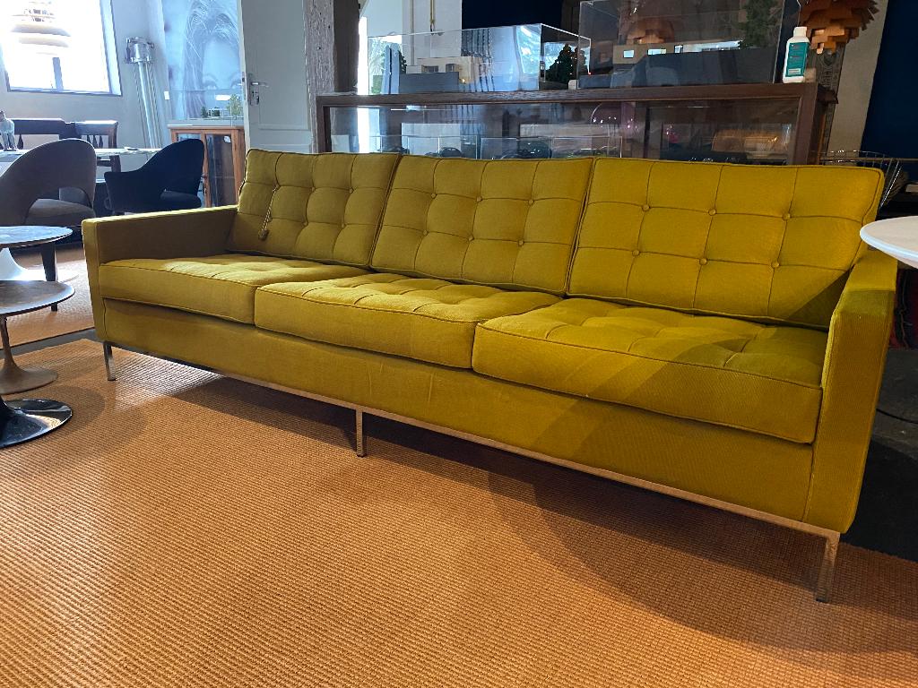 Florence Knoll zitbank, Ophalen, Nieuw, Stof, 200 tot 250 cm